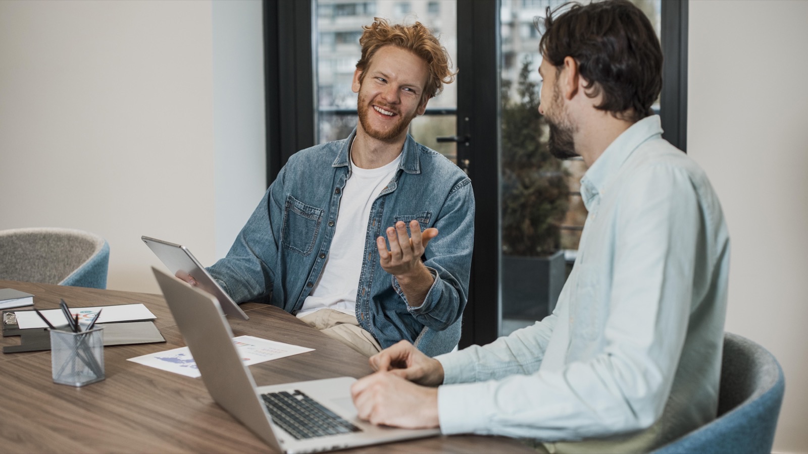 One2One Transport customer meeting